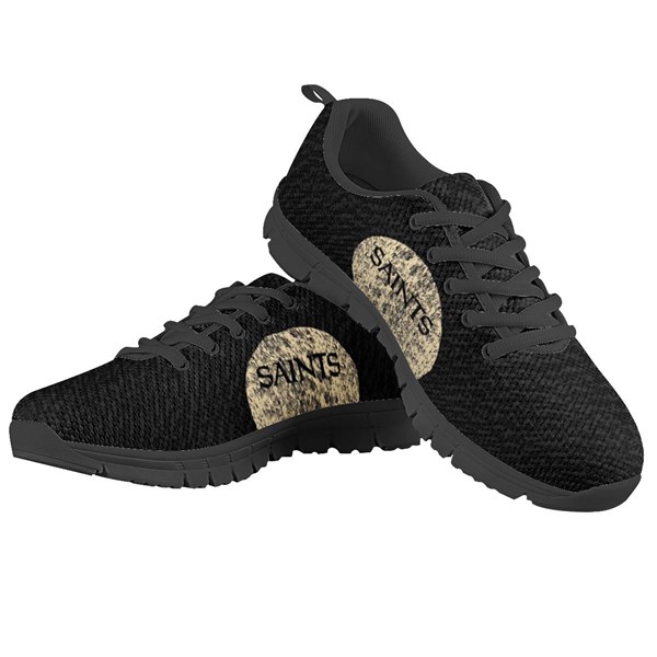 Men's New Orleans Saints AQ Running NFL Shoes 002